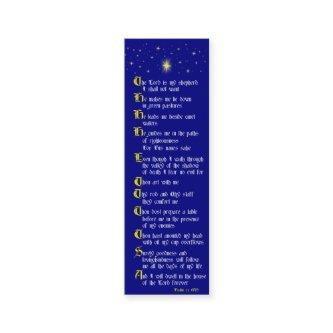 Psalm 23 Bookmark Mini