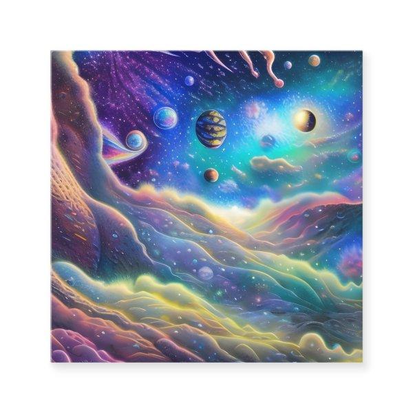 Psychedelic Landscape Square