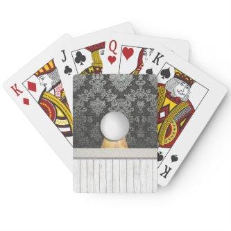 Psychic gypsy fortune telling playing cards