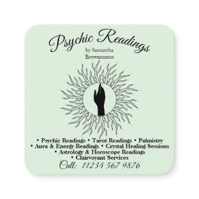 Psychic Medium Astrologist Green Energy Healing Square