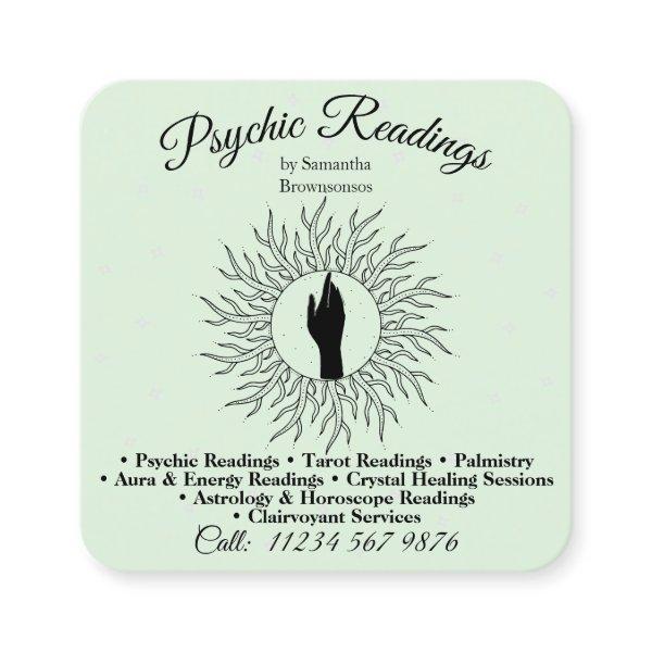 Psychic Medium Astrologist Green Energy Healing Square