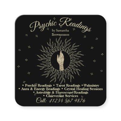 Psychic Medium Astrologist Massage Sepia Healing Square