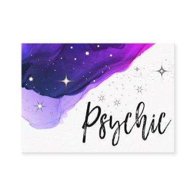 *~* Psychic Medium Watercolor Stars Lavender