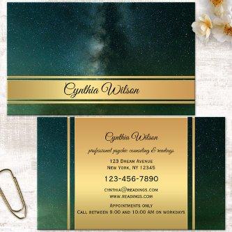 Psychic or Clairvoyant Galaxy Gold