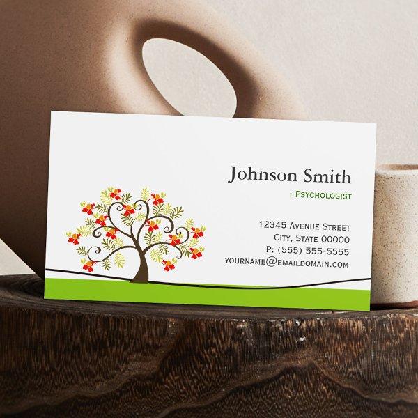 Psychologist - Elegant Swirl Wish Tree Symbol