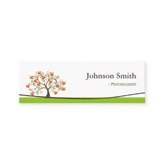 Psychologist - Elegant Swirl Wish Tree Symbol Mini