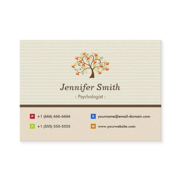 Psychologist - Elegant Tree Symbol