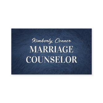 Psychologist Marriage Counselor Smooth Fur Texture