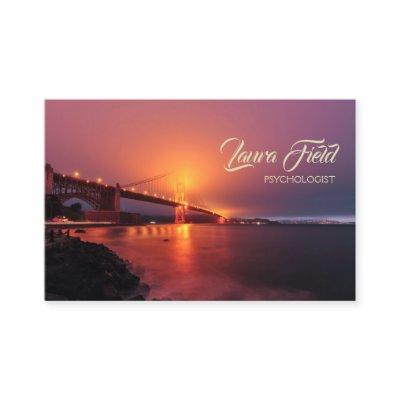 Psychologist Sunset Sunrise Harbor Bridge