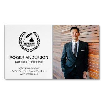 Public Notary | Business Man   Magnet