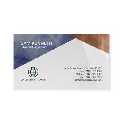 Public Relations Colorful Geometric