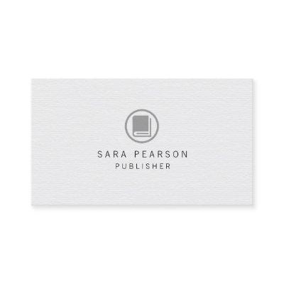 Publisher Elegant Book Icon Publishing