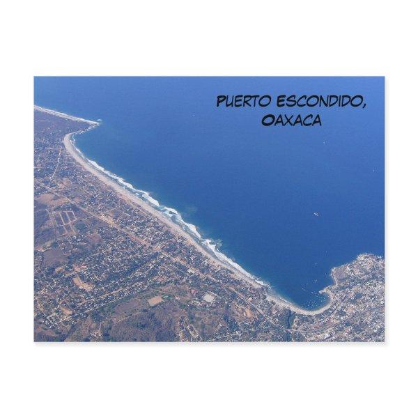 Puerto Escondido, Oaxaca Postcard