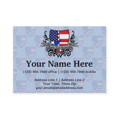 Puerto Rican-American Shield Flag