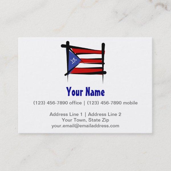 Puerto Rico Brush Flag