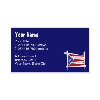 Puerto Rico Brush Flag