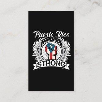 Puerto Rico Strong Flag Proud Boricua Citizen