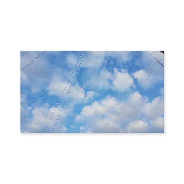 Puffy White Clouds Blue Sky  2019
