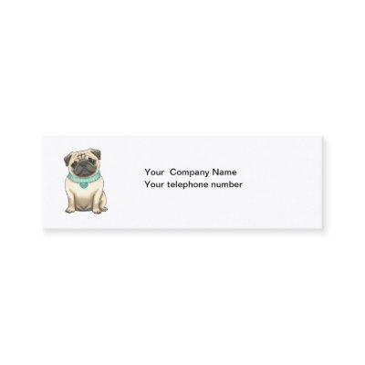 Pug dog cute custom