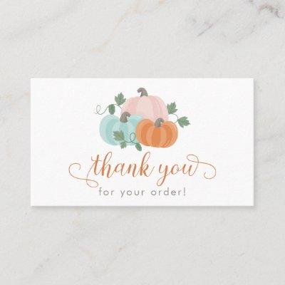 Pumpkins Thank You For Your Order