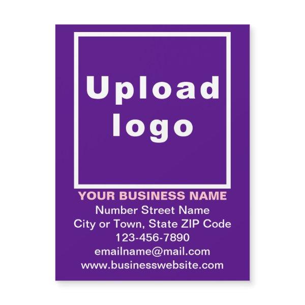 Purple 4.25” x 5.6” Magnetic