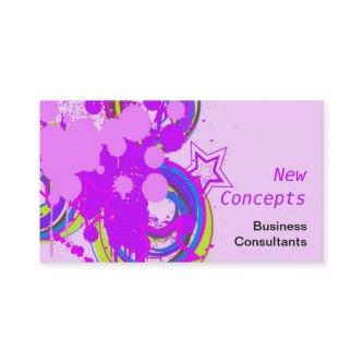 Purple Abstract, Modern & Professional