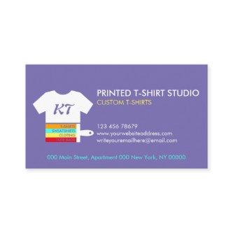 Purple Custom T-Shirts Bags Clothing