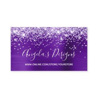 Purple Glitter Indigo Foil Online Store
