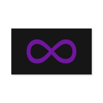 Purple Infinity Symbol