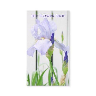 Purple Iris Flower Garden