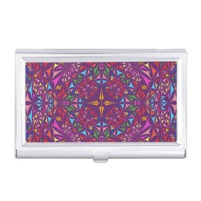 Purple Kaleidoscope Ornate Pattern  Case