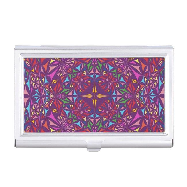 Purple Kaleidoscope Ornate Pattern Case