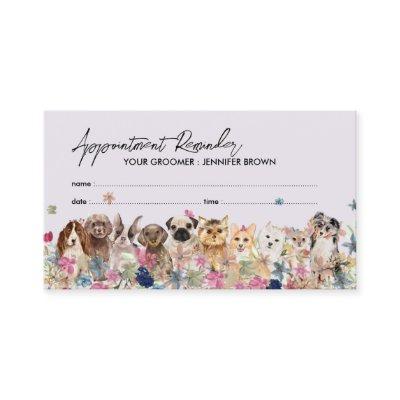 Purple Lilac Pet Appointment Dog Trainer