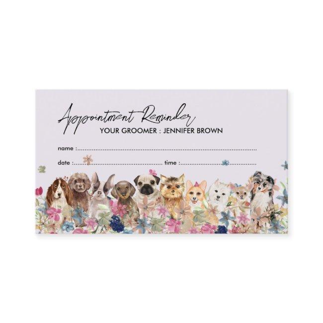 Purple Lilac Pet Appointment Dog Trainer