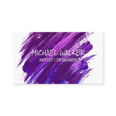 Purple Paint Brushed