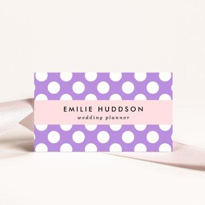 Purple Polka Dots, Polka Dot Pattern, Dots, Dotted