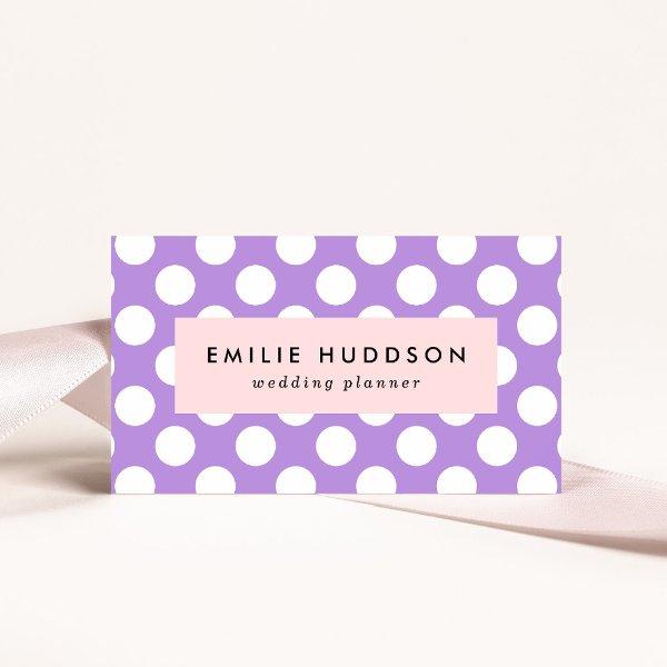 Purple Polka Dots, Polka Dot Pattern, Dots, Dotted