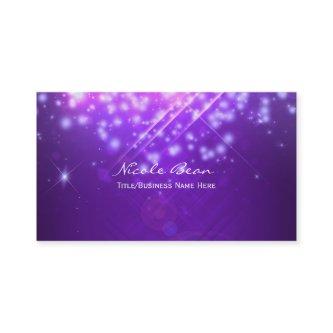 Purple Sparkle Glamour Chic