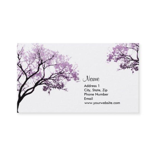 Purple Spring Trees