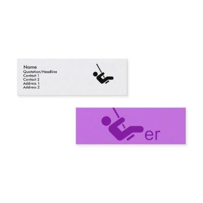 Purple Swinger Calling Card
