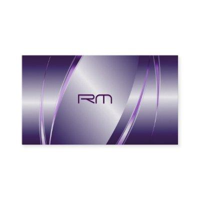 Purple Tint Metallic Look-Stainless Steel Pattern