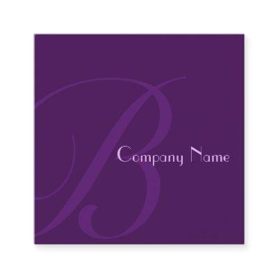 Purple Two Toned Square