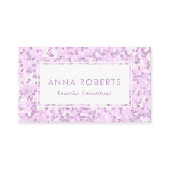Purple violet Mosaic pattern