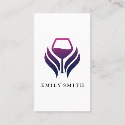 Purple Wine Logo | Modern