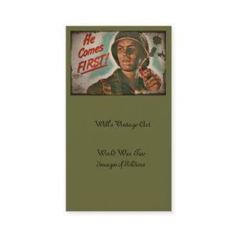 Put Him First WWII Food Rations