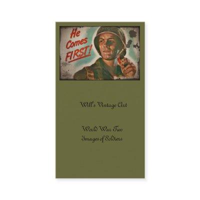 Put Him First WWII Food Rations