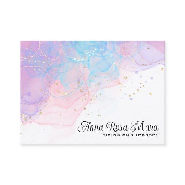 *~* QR  AP46 Elegant Ethereal Magical Glitter Logo