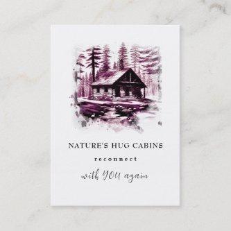 *~* QR AP49  Rustic Cabin Cottage Lodge