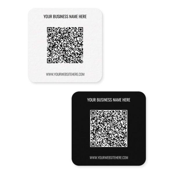 QR Code and Custom Text Professional