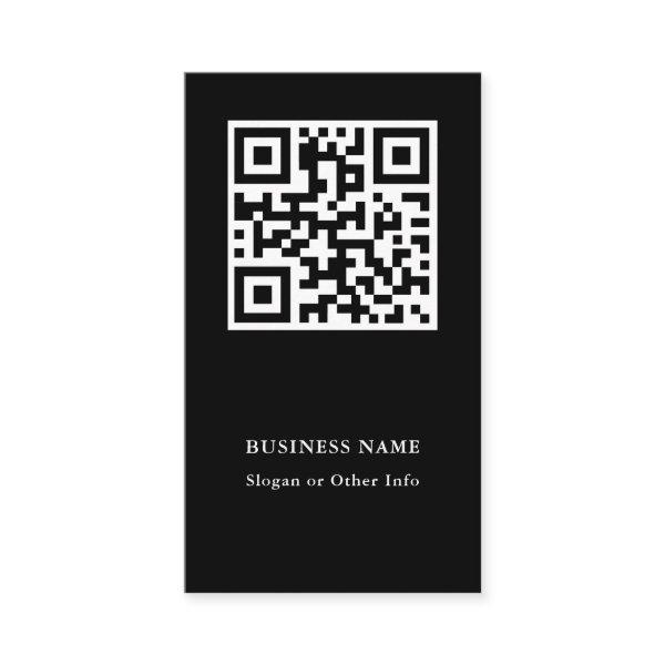 QR Code Black Modern